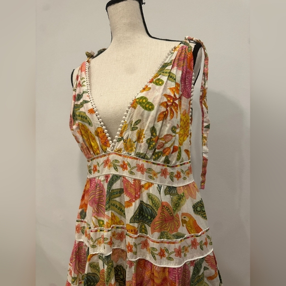 Farm Rio/Floral Sleeveless Dress - Picture 4 of 6